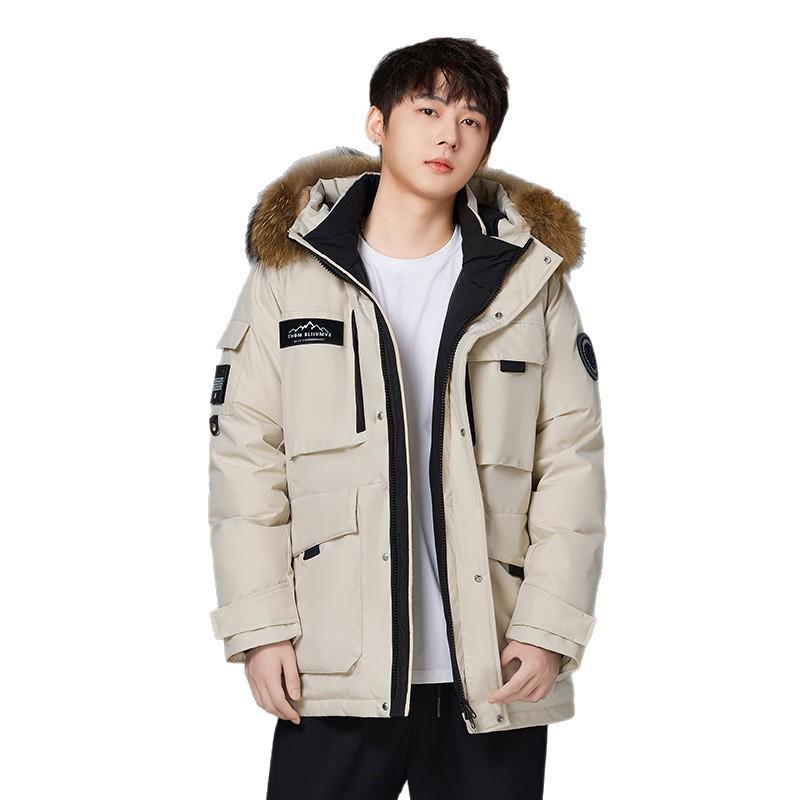 Унисекс Парка Зима 2025: Модная, Плотная, Теплая Рабочая Лыжная Куртка для Пар