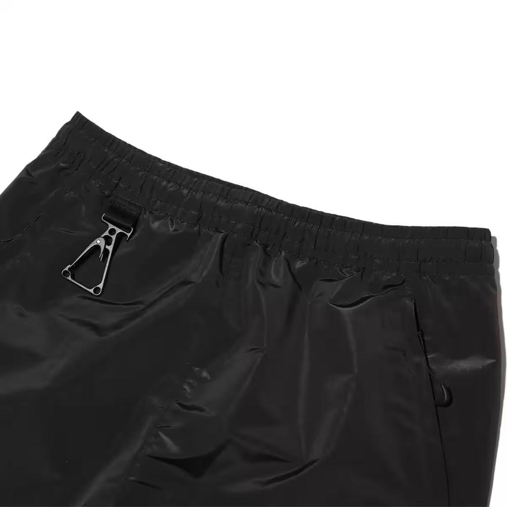 Nike X Off-White FW23 Водонепроницаемые длинные повседневные брюки из тканого материала с завязками, унисекс, черные DV4453-010