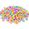 80/160 Pcs Colorful Easter Eggs Glitter Foam Bird Pigeon Happy Easter Party Home Decoration Kids Gift Basket Filler DIY Crafts