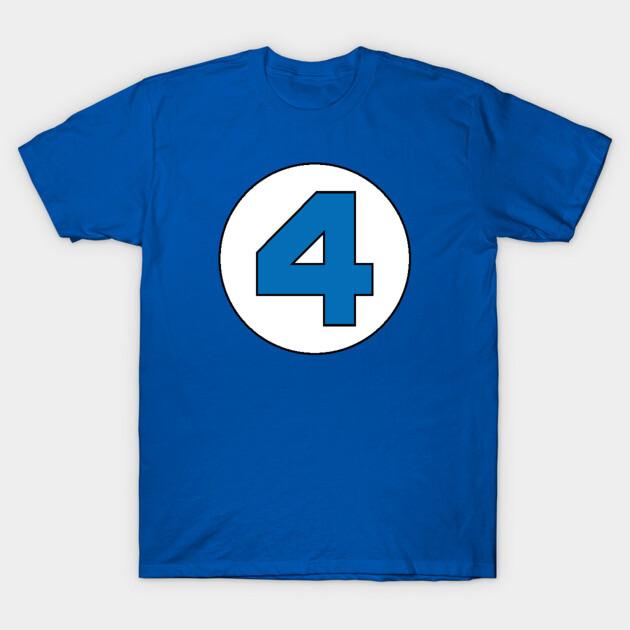 Asian Size Cotton Unisex Tshirt Print T-shirt Fantastic Four T-shirt No-Cut Print Regular Fit