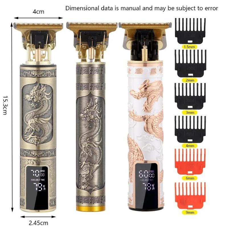 Машинка для стрижки волос, трехскоростная регулировка, гладкая головка, электрическая масляная головка, электрическая машинка для стрижки волос, парикмахерская