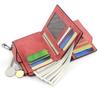 Large Capacity Cash Purse Bag PU Leather Short Wallets Elegant Pocket Purse Wallet  Outdoor