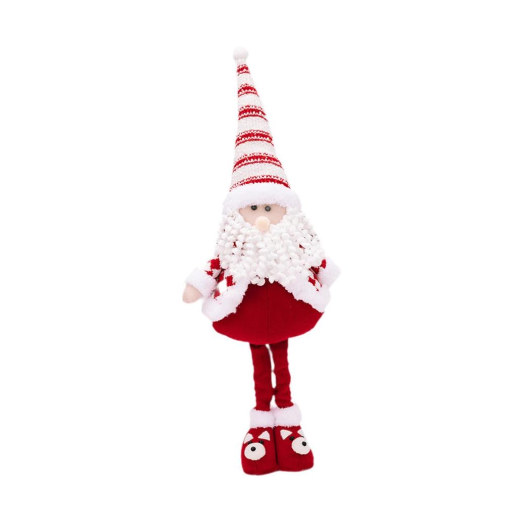 Christmas Doll Figurine Telescopic Extendable Window Display Collection Nordic