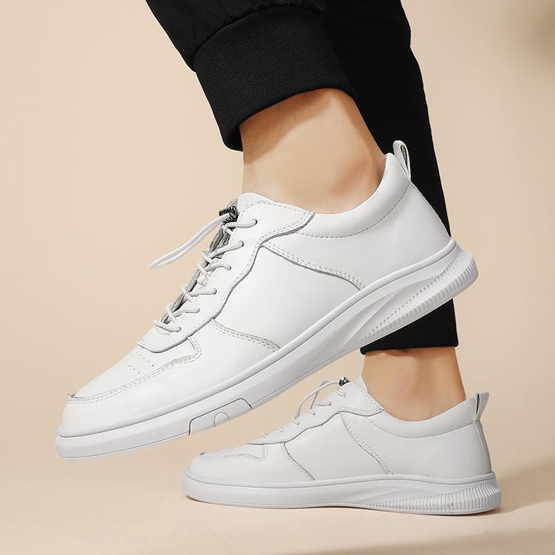 Мужская обувь из натуральной кожи, модная повседневная, повседневная, модная, кроссовки, мужская, черная, удобная обувь, весна-зима, мужская обувь