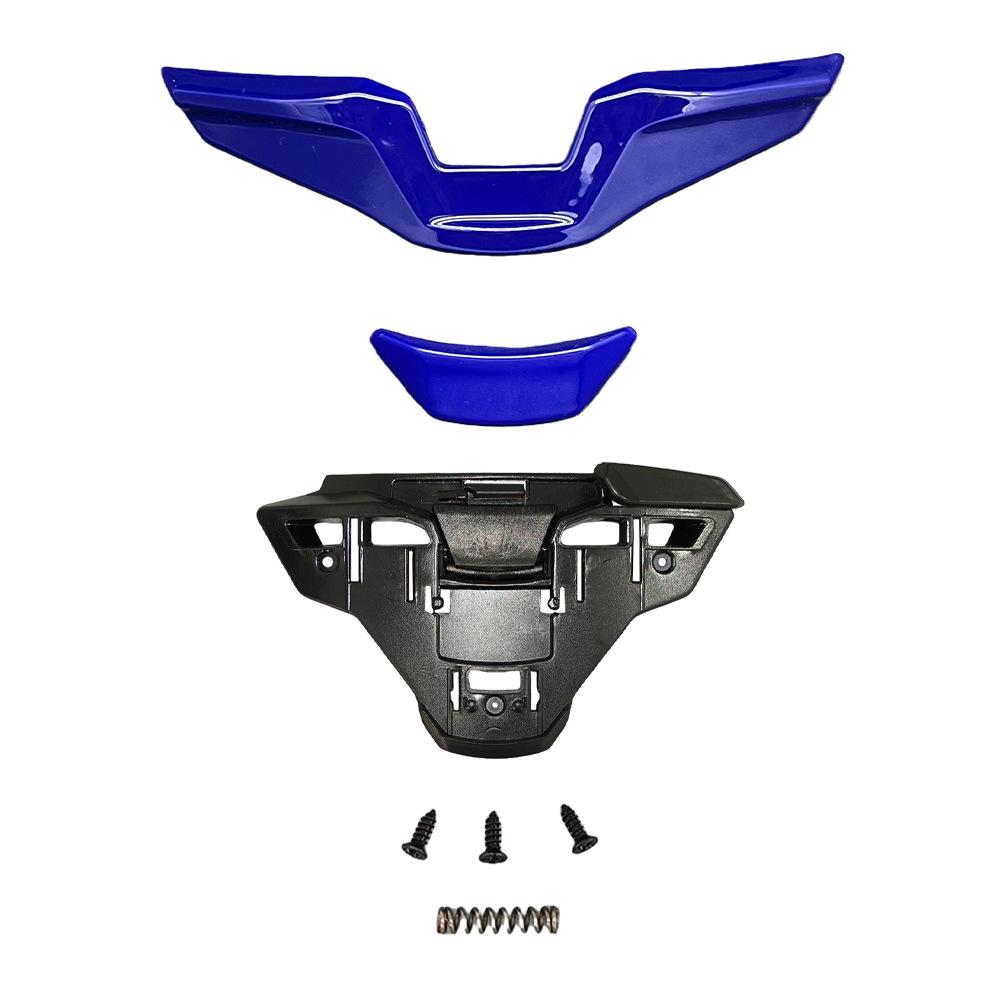 Аксессуары для шлема X15: Верхний вентиляционный клапан, Задний вентиляционный клапан, Вентиляционный клапан для рта, Хвостовой плавник, Подбородочный ремешок