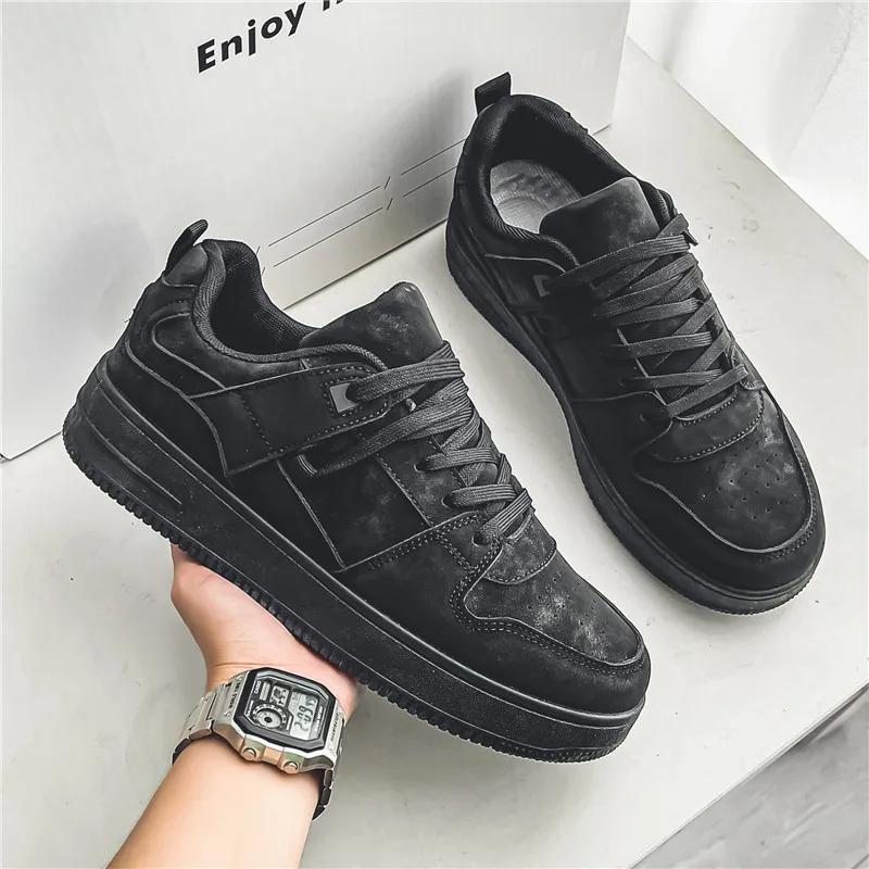 Fashion Men's Casual Sports Shoes Comfortable In All Seasons Breathable Versatile Sneakers Khaki Air Force Flat Shoes for Men