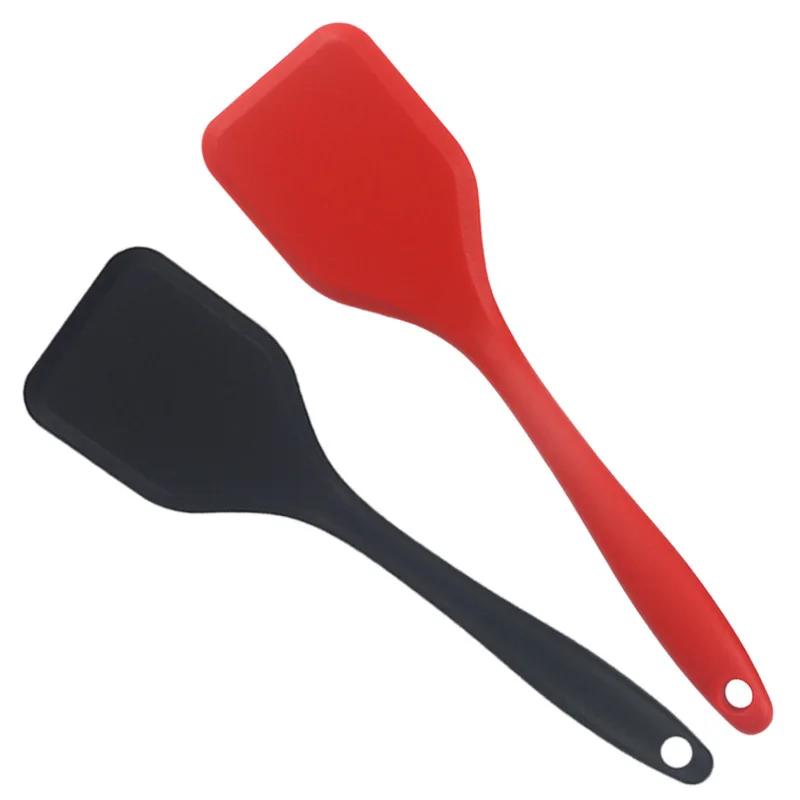 1PC Silicone Cooking Leakage Spatula Dense Shovel Fried FishOmelette Shovel Non-stick Spatula Kitchen Cooking Tools