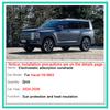 Шторка люка для Haval H9 MK2 2024 Аксессуары 2025 2026 Затеняющие Электростатическая адсорбция Люк Кемпинг Автомобильный Защитник