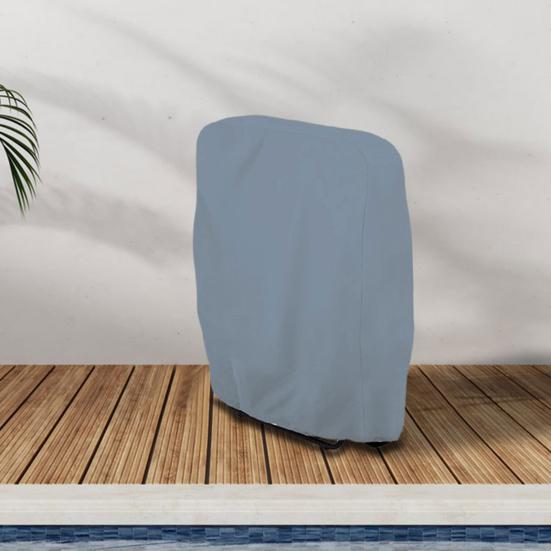 Чехол для складного стула, чехол для шезлонга, пылезащитный чехол, ветрозащитный, водонепроницаемый, устойчивый к УФ-излучению, защита от разрывов, защита от УФ-излучения для уличной мебели, дивана