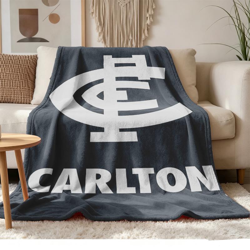 Carlton blues Мягкий и удобный фланель Подходит для диванов гостиных уличного кемпинга путешествий, а также станет отличным подарком на годовщину