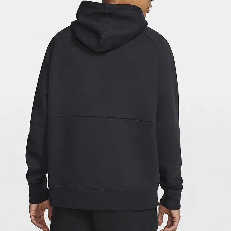 Nike Толстовки Мужские Черные С Капюшоном Умеренная Обычная CJ4825-010