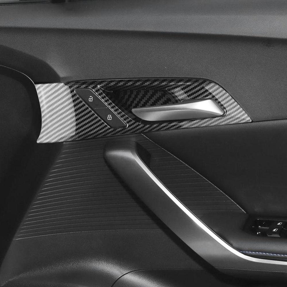 Для MG4 MG 4 2025 2025 RHD Накладка на внутреннюю ручку двери Рамка ручки двери 4 шт. Наклейка Отделка Аксессуары для интерьера