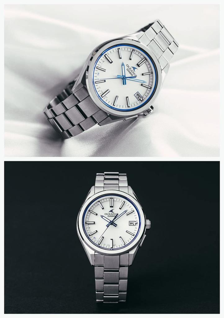 Часы Oceanus с Bluetooth-радио Solar White [Casio] [Сделано в Японии] OCW-T200S-7AJF Мужские