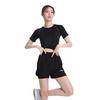 Li Ning Sports Shorts Women's Classic Black Women's Fit Thin Mock Two Piece DACH233