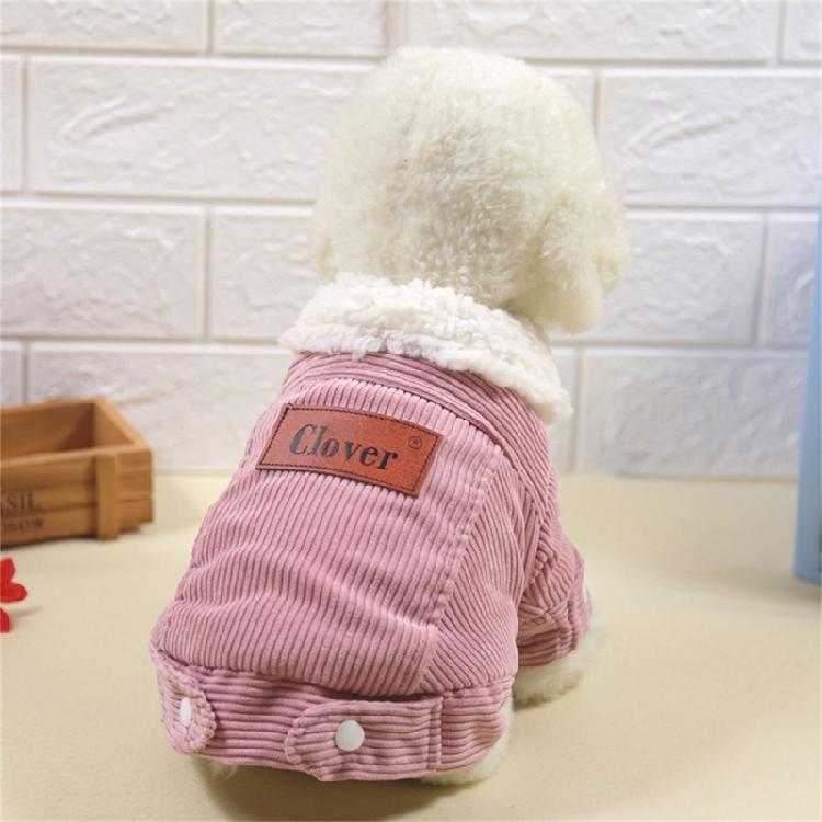 Windproof Dog Jumpsuit with Thick Fleece Liners Dog Winter Warm Padded Jackets