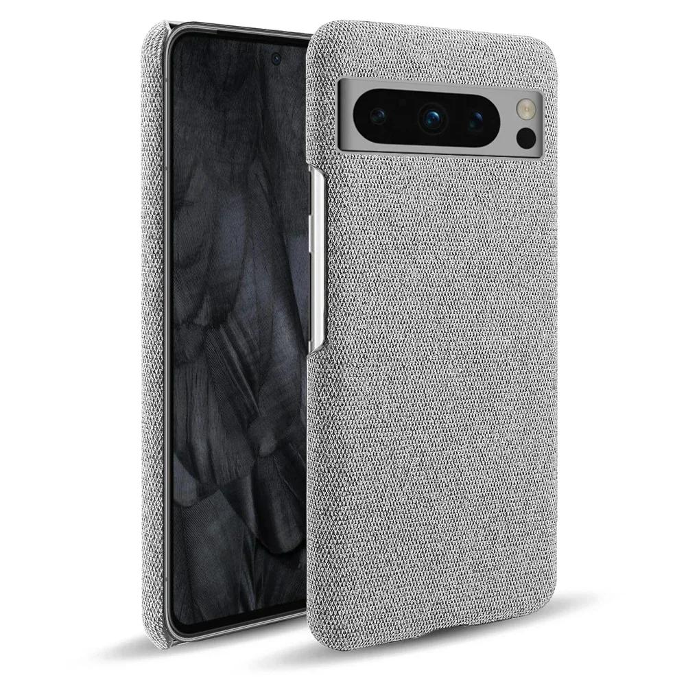 Для Google Pixel 8 Pro 7 6 5 Чехол Роскошная Ткань Противоскользящая Крышка Для Google Pixel 5G 6a 7a 8 Pro Тканевая Capa