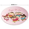 Skater Thin Melamine Plate, 20cm, Stylish Character Breakfast Plate with Crayon Shin-chan Design, MPL20P-A