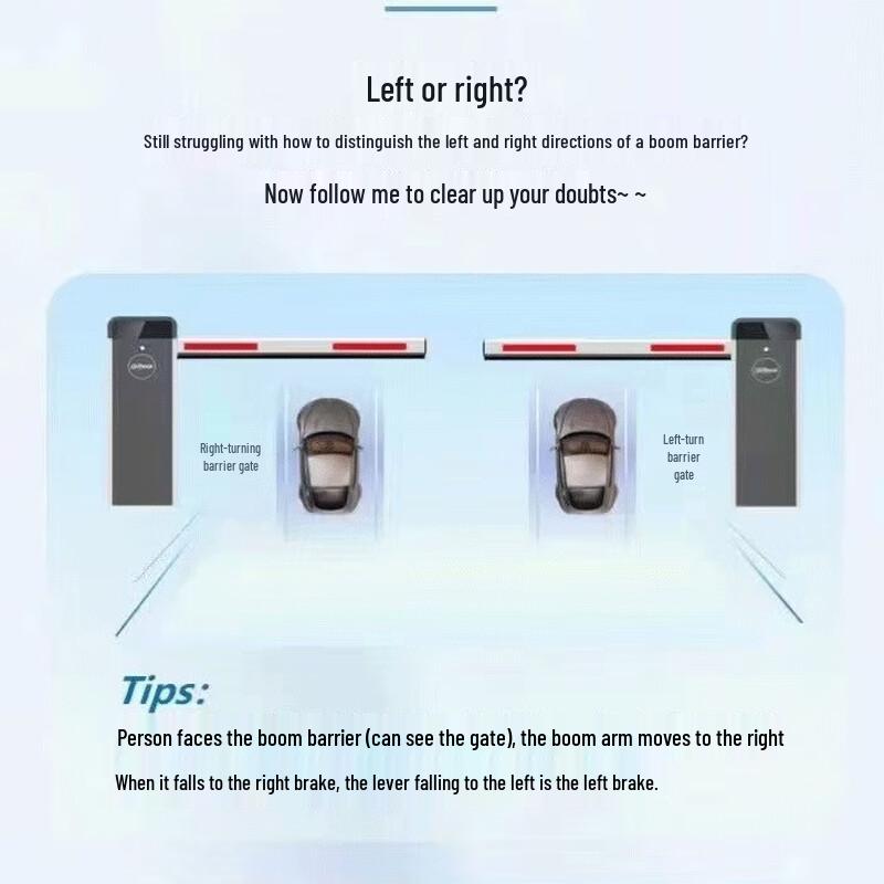 Dahua Smart Parking Barrier Gate System CN plug (adapter included)
