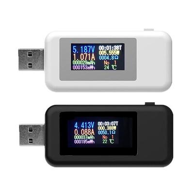 10 в 1 USB-тестер Цифровой вольтметр постоянного тока Амперметр Измеритель напряжения тока Амперметр Детектор зарядного устройства Power Bank Индикатор