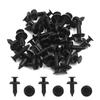uxcell Clip/Rivet/Zipper Plastic Fit 6mm Hole Size 30 Pieces