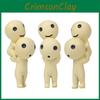 Yellow Creative Elf Mini Resin Ornaments Doll For Home And Garden Decoration