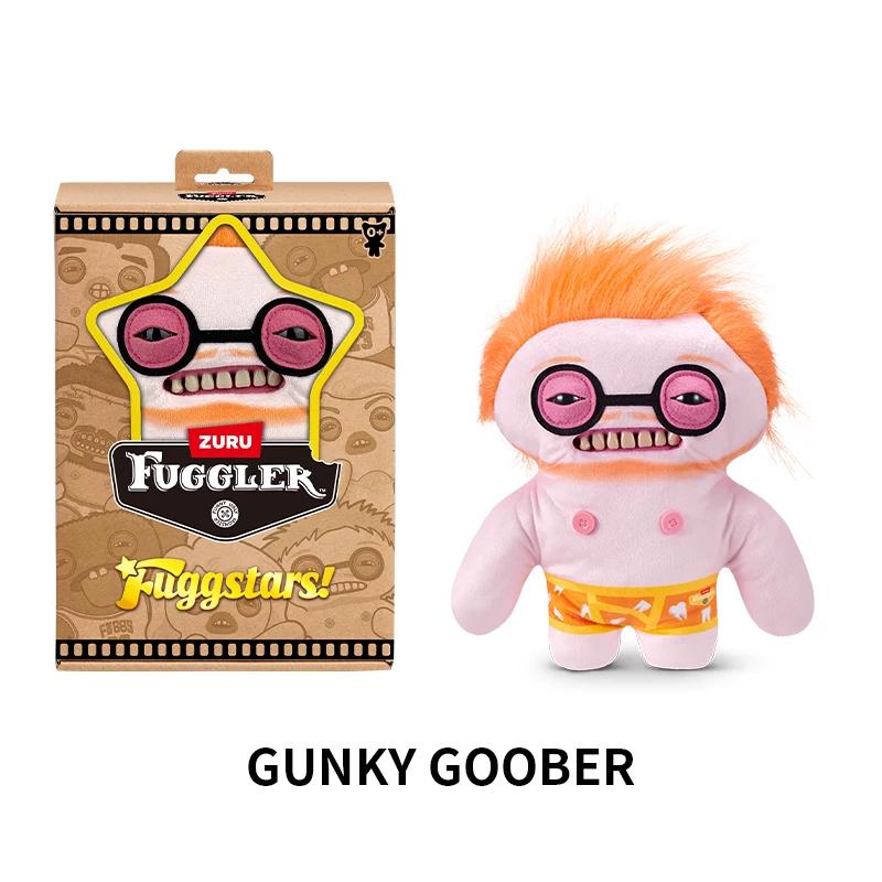 Fuggstars! Series Anime Figur Ugly Cute Teeth Monster Plush Doll Stuffed Toy Desktop Ornament Toy Birthday Gift