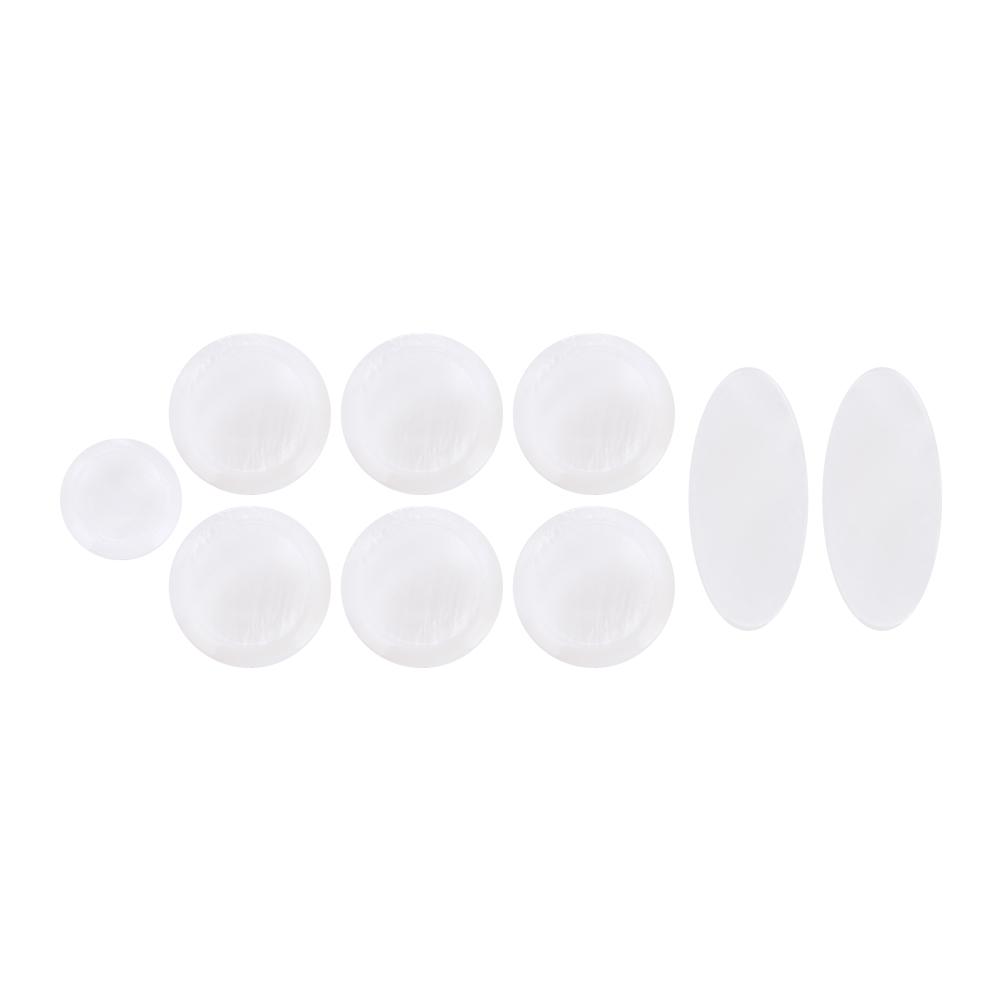 9Pcs set Exquisite Sax Key Button Inlays for Alto Tenor Soprano Saxophone Accessory