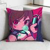 Game OOverwatchS Pillow Case Square DoubleSided Printing Short Plush Sofa Cushion Cover Bedroom Bedside Pillow
