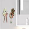 1 Pair Wall Art Hooks Key Hanger Decorative Hooks with Adhesive Resin Flowers And Tree Trunk Hooks for Hats Bags Towels Bedroom Entryway