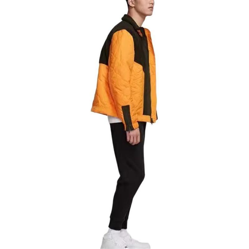 Nike Sportswear Synthetic-Fill Sports Jacket Gold Yellow Goldyellow Men's BV4583-886