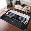 Модный ковер в стиле музыкального радио для гостиной, спальни, противоскользящий коврик, моющийся и устойчивый к пятнам ковер, доступный в различных