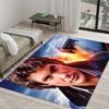 Knight Rider KITT Car Retro Print Area Rug, Non-Slip Soft Floor Mat for Living Room Bedroom, Vintage TV Series Home Decor Carpet