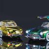 1/24 Benzs 300SL литая модель автомобиля металл классика гальванопокрытие транспортные средства моделирование модель автомобиля звук и свет детские подарки