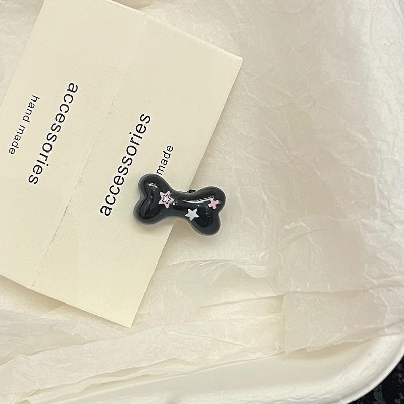 Милая заколка для волос, кошачья голова, рыбка, сердечко, кость, конфетная лапка, мини-заколка для волос для женщин и девочек, готический панк-головной убор, аксессуары для волос