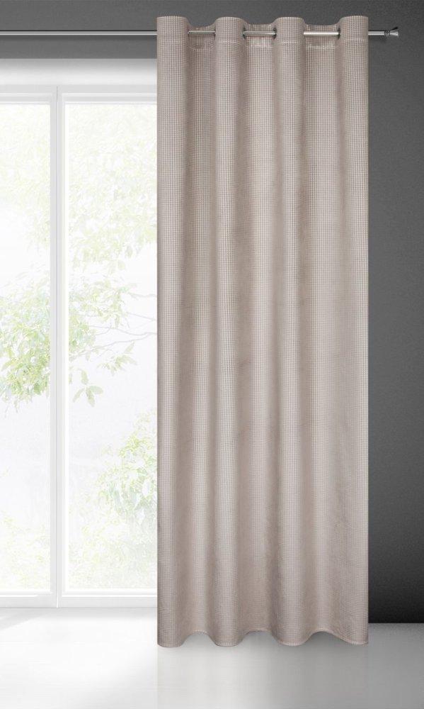 Darcy Curtain 140X250 Beige Eurofirany 1 Pc