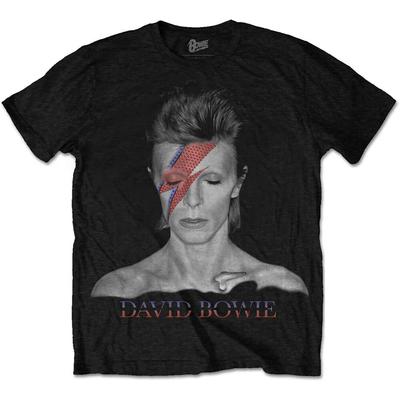 Дэвид Боуи Aladdin Sane Официальная Мерчендайз Футболка 100% Хлопок Мужские Футболки Топ Новый-
