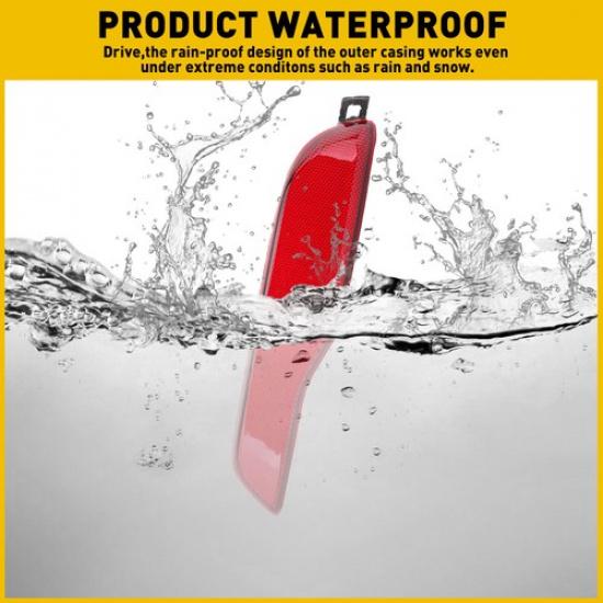 Right Passenger Rear Bumper Reflector Case For Jeep Cherokee 2014 15 16 17 18