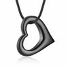 QGJNSGC Heart-Shaped Cremation Pendant for Keeping Ashes At Home, Includes Entombment Set, Hypoallergenic, Safe for Cremation, Ashes Capsule, Ashes Ca