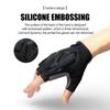 Велосипедные гелевые перчатки с половиной пальца, противоскользящие, противоударные, противоударные, для горного велосипеда, дорожные нарукавники, портативные велосипедные перчатки с половиной пальца