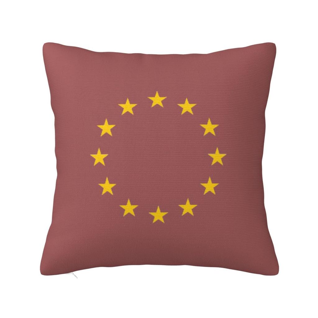 ЕС Европа Европейский Союз Европейский флаг Звезды ЕС Наволочка Чехол на подушку Наволочка Чехол для декоративной подушки для дома спальни