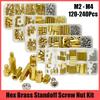 Hex Head Copper Pillar Brass Standoff Spacer Screw Bolt Nut Threaded Pillar Male Female PCB Circuit Board Standoff M2 M2.5 M3 M4