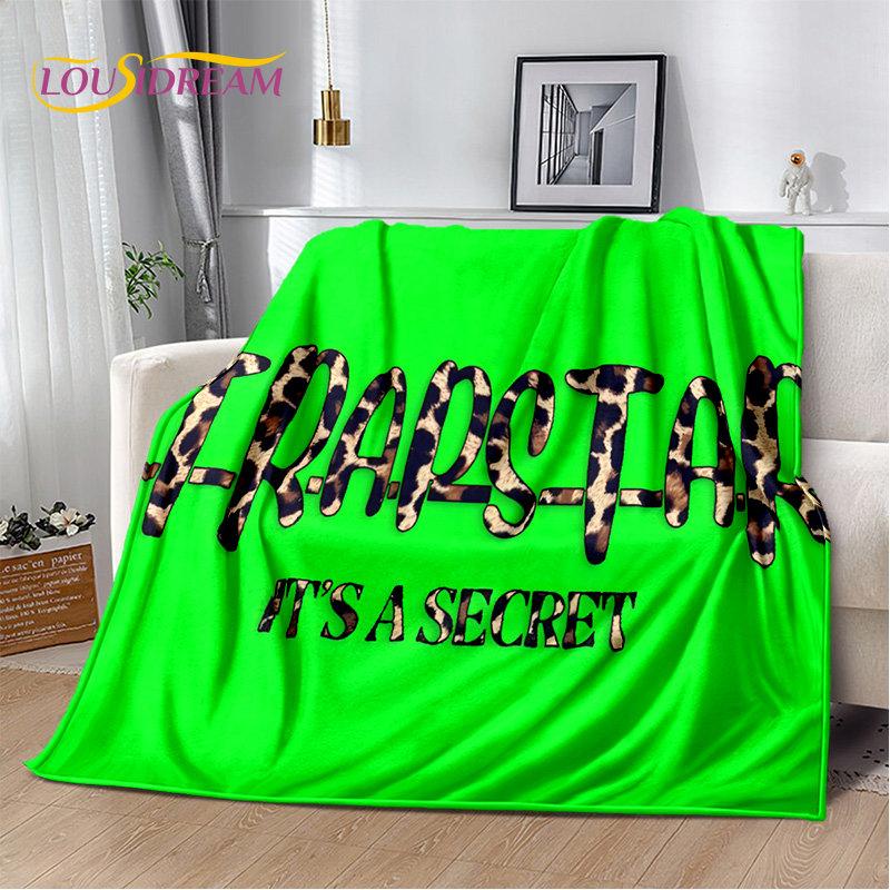 Popular Fashion Trapstar London Soft Plush Blanket,Flannel Blanket Throw Blanket for Living Room Bedroom Bed Sofa Picnic Cover