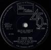 7-дюймовая пластинка MARVIN GAYE  KIM WESTON  It Takes Two TMG590 Tamla Motown 1967 UK SoulFunk Б/у