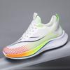 Gradually Change Color Men's Sports Shoes Spring and Summer Mesh Breathable Fashion Trendy Shoes Color Matching Men's Shoes Student Running Shoes