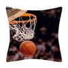 Football Basketball Rugby Double-Sided Printed Pillow Cover Short Plush Suitable Living Rooms Bedrooms Sofas Throw Cushion Cover