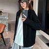 Womens Oversized Hooded Knit Cardigan Sweater Loose Casual Long Sleeve Zip-Up Outerwear