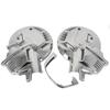1Set Motorcycle Chrome Front Brake Rotor Disc Covers Trim For Honda Goldwing GL1500 1988-2000 Front Rotor Disc Shells kit