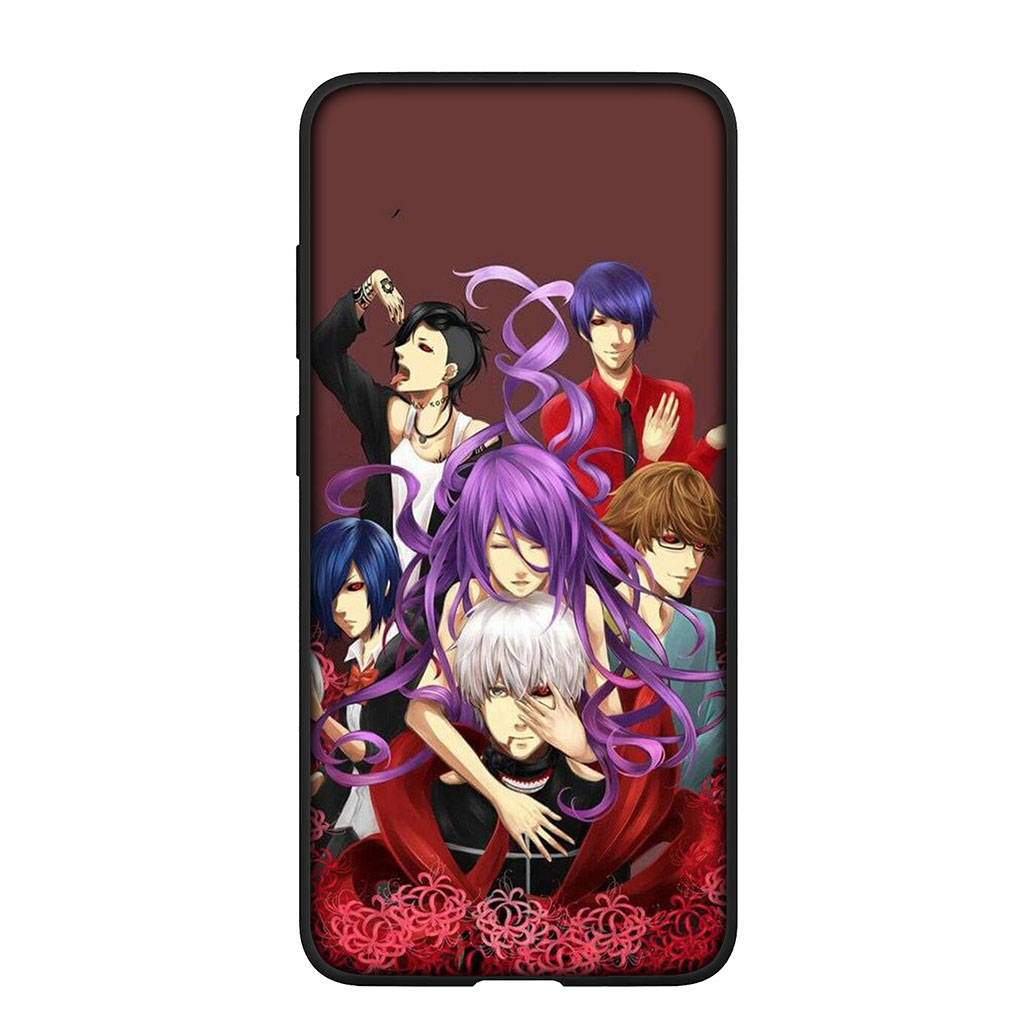 Чехол для телефона Samsung Galaxy S25 S24 S23 iPhone 16 15 Xiaomi Redmi Note 14 13 12 16E X 11 Pro Max OPPO Moto E15 Huawei Tokyo Ghoul Ken Kaneki Cover