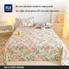 summer floral single bed sheet, bamboo fiber