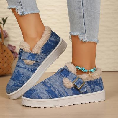 Женские теплые, защищающие от холода, не вызывающие усталость ног, с толстой подошвой, мягкие, эластичные, удобные, амортизирующие, водонепроницаемые, нескользящие, повседневные зимние ботинки, хлопковая обувь